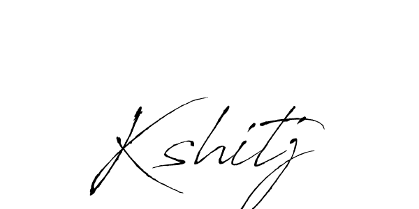 You should practise on your own different ways (Antro_Vectra) to write your name (Kshitj) in signature. don't let someone else do it for you. Kshitj signature style 6 images and pictures png