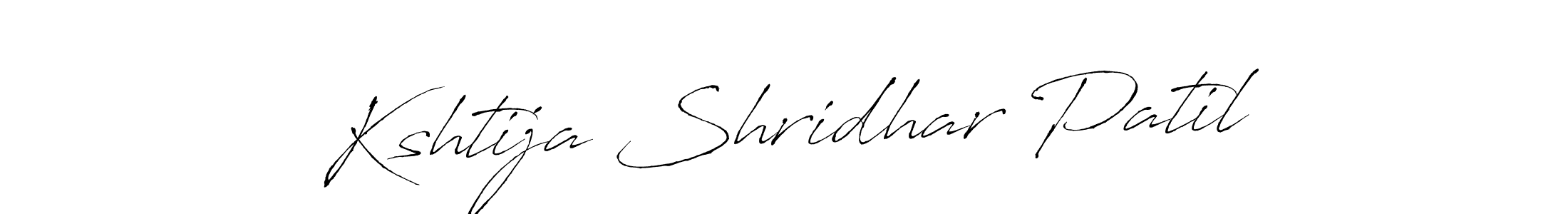 How to make Kshtija Shridhar Patil signature? Antro_Vectra is a professional autograph style. Create handwritten signature for Kshtija Shridhar Patil name. Kshtija Shridhar Patil signature style 6 images and pictures png
