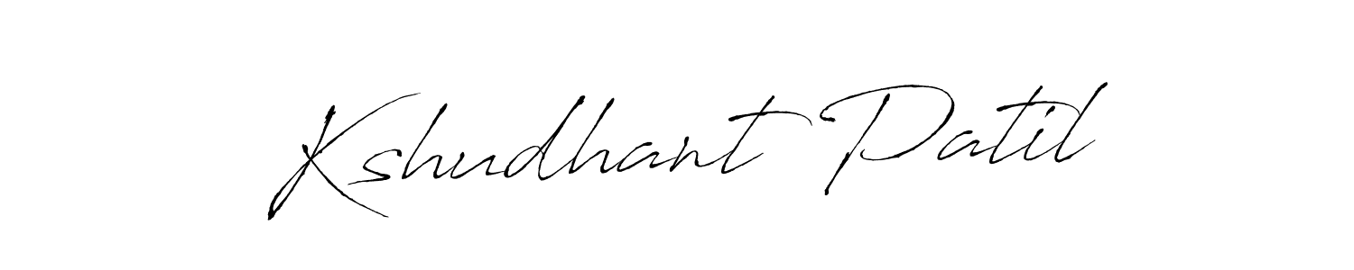 This is the best signature style for the Kshudhant Patil name. Also you like these signature font (Antro_Vectra). Mix name signature. Kshudhant Patil signature style 6 images and pictures png