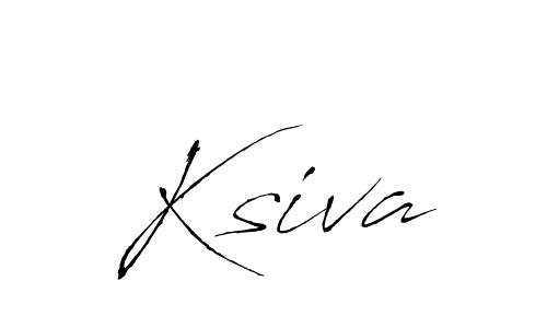 Create a beautiful signature design for name Ksiva. With this signature (Antro_Vectra) fonts, you can make a handwritten signature for free. Ksiva signature style 6 images and pictures png
