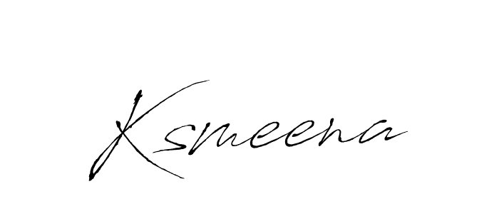 Also You can easily find your signature by using the search form. We will create Ksmeena name handwritten signature images for you free of cost using Antro_Vectra sign style. Ksmeena signature style 6 images and pictures png