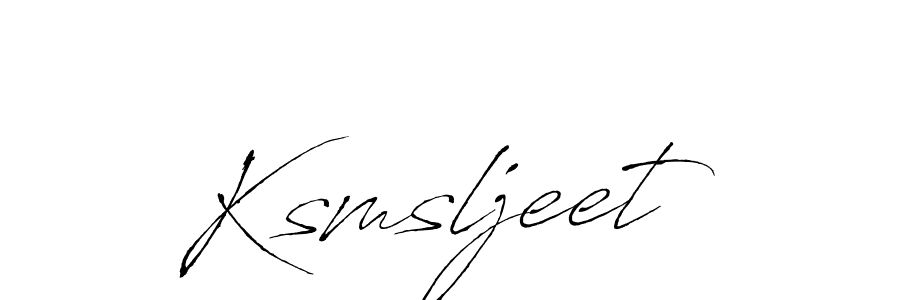 Once you've used our free online signature maker to create your best signature Antro_Vectra style, it's time to enjoy all of the benefits that Ksmsljeet name signing documents. Ksmsljeet signature style 6 images and pictures png