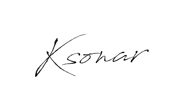 How to Draw Ksonar signature style? Antro_Vectra is a latest design signature styles for name Ksonar. Ksonar signature style 6 images and pictures png