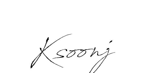 Also You can easily find your signature by using the search form. We will create Ksoonj name handwritten signature images for you free of cost using Antro_Vectra sign style. Ksoonj signature style 6 images and pictures png