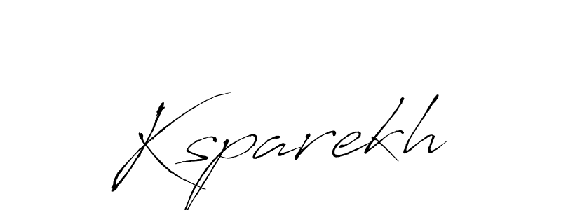 if you are searching for the best signature style for your name Ksparekh. so please give up your signature search. here we have designed multiple signature styles  using Antro_Vectra. Ksparekh signature style 6 images and pictures png