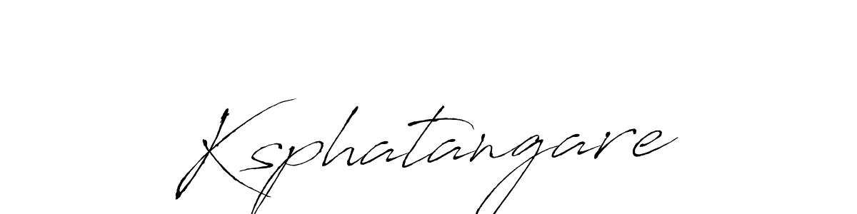 Also You can easily find your signature by using the search form. We will create Ksphatangare name handwritten signature images for you free of cost using Antro_Vectra sign style. Ksphatangare signature style 6 images and pictures png