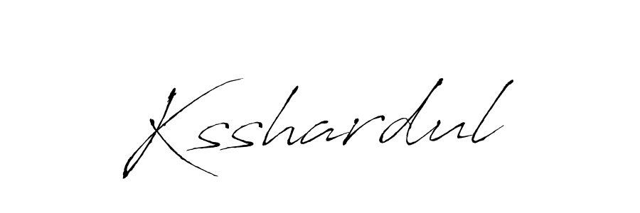 Design your own signature with our free online signature maker. With this signature software, you can create a handwritten (Antro_Vectra) signature for name Ksshardul. Ksshardul signature style 6 images and pictures png