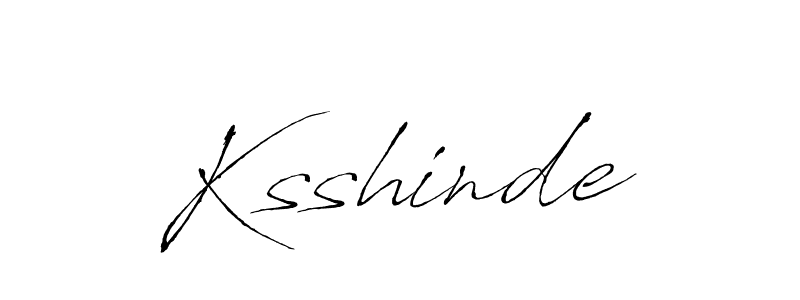 Ksshinde stylish signature style. Best Handwritten Sign (Antro_Vectra) for my name. Handwritten Signature Collection Ideas for my name Ksshinde. Ksshinde signature style 6 images and pictures png