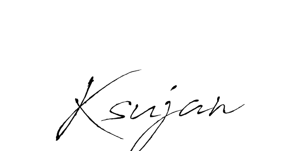 Also You can easily find your signature by using the search form. We will create Ksujan name handwritten signature images for you free of cost using Antro_Vectra sign style. Ksujan signature style 6 images and pictures png