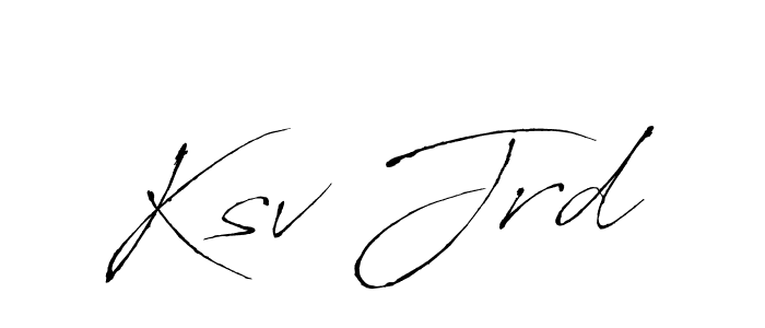 Make a beautiful signature design for name Ksv Jrd. Use this online signature maker to create a handwritten signature for free. Ksv Jrd signature style 6 images and pictures png