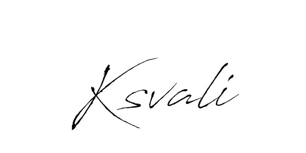 This is the best signature style for the Ksvali name. Also you like these signature font (Antro_Vectra). Mix name signature. Ksvali signature style 6 images and pictures png