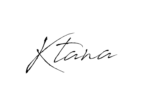 Antro_Vectra is a professional signature style that is perfect for those who want to add a touch of class to their signature. It is also a great choice for those who want to make their signature more unique. Get Ktana name to fancy signature for free. Ktana signature style 6 images and pictures png