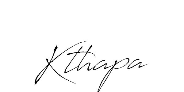 How to Draw Kthapa signature style? Antro_Vectra is a latest design signature styles for name Kthapa. Kthapa signature style 6 images and pictures png