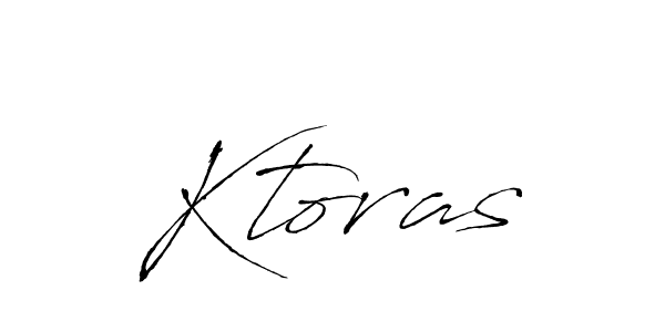 Use a signature maker to create a handwritten signature online. With this signature software, you can design (Antro_Vectra) your own signature for name Ktoras. Ktoras signature style 6 images and pictures png