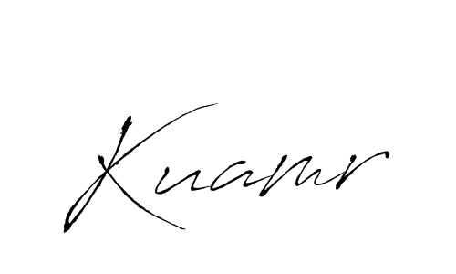 Create a beautiful signature design for name Kuamr. With this signature (Antro_Vectra) fonts, you can make a handwritten signature for free. Kuamr signature style 6 images and pictures png