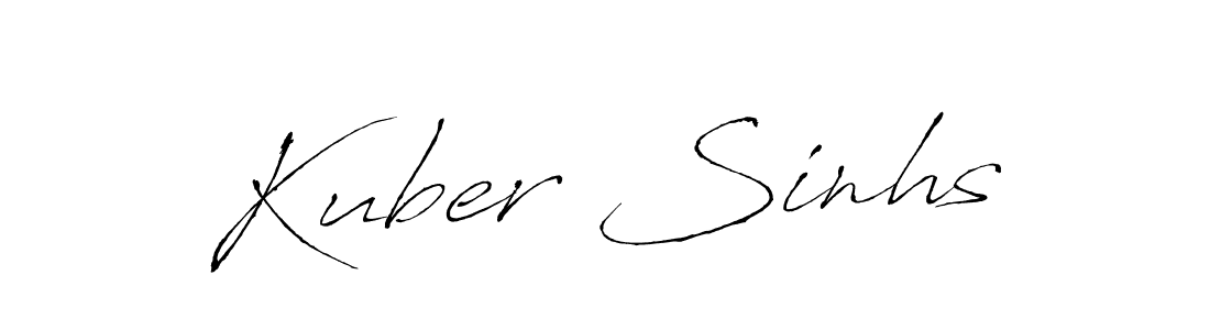This is the best signature style for the Kuber Sinhs name. Also you like these signature font (Antro_Vectra). Mix name signature. Kuber Sinhs signature style 6 images and pictures png