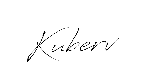 Make a beautiful signature design for name Kuberv. Use this online signature maker to create a handwritten signature for free. Kuberv signature style 6 images and pictures png