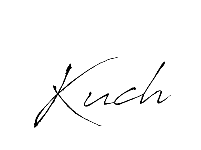 How to make Kuch signature? Antro_Vectra is a professional autograph style. Create handwritten signature for Kuch name. Kuch signature style 6 images and pictures png
