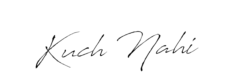This is the best signature style for the Kuch Nahi name. Also you like these signature font (Antro_Vectra). Mix name signature. Kuch Nahi signature style 6 images and pictures png