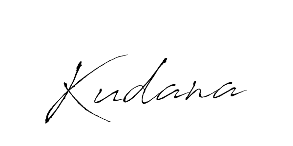 You should practise on your own different ways (Antro_Vectra) to write your name (Kudana) in signature. don't let someone else do it for you. Kudana signature style 6 images and pictures png