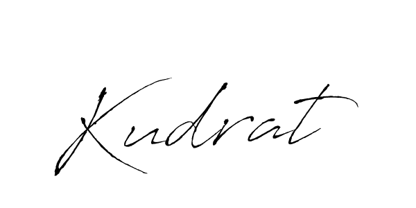 How to make Kudrat name signature. Use Antro_Vectra style for creating short signs online. This is the latest handwritten sign. Kudrat signature style 6 images and pictures png