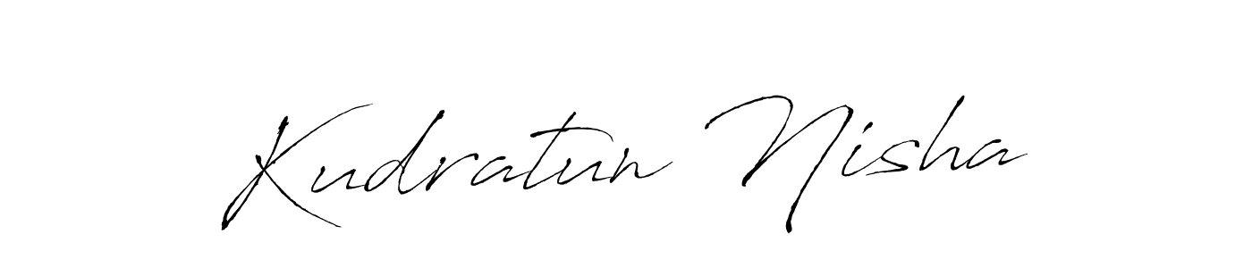 This is the best signature style for the Kudratun Nisha name. Also you like these signature font (Antro_Vectra). Mix name signature. Kudratun Nisha signature style 6 images and pictures png