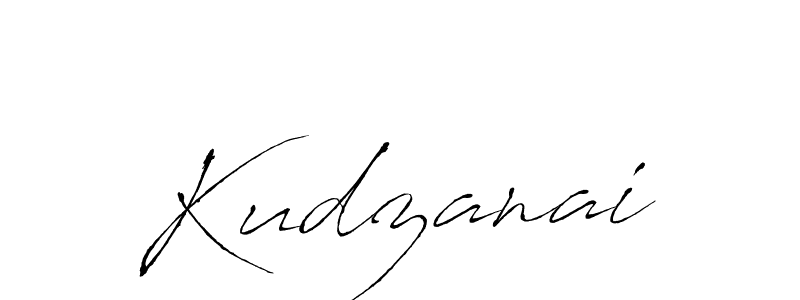 Design your own signature with our free online signature maker. With this signature software, you can create a handwritten (Antro_Vectra) signature for name Kudzanai. Kudzanai signature style 6 images and pictures png