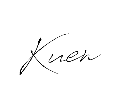 if you are searching for the best signature style for your name Kuen. so please give up your signature search. here we have designed multiple signature styles  using Antro_Vectra. Kuen signature style 6 images and pictures png