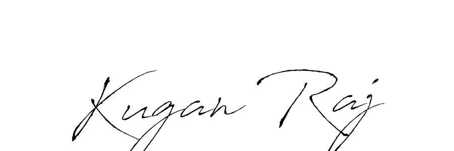 How to make Kugan Raj name signature. Use Antro_Vectra style for creating short signs online. This is the latest handwritten sign. Kugan Raj signature style 6 images and pictures png