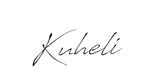 This is the best signature style for the Kuheli name. Also you like these signature font (Antro_Vectra). Mix name signature. Kuheli signature style 6 images and pictures png