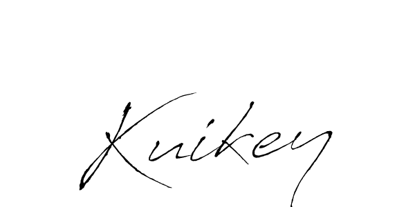 How to make Kuikey signature? Antro_Vectra is a professional autograph style. Create handwritten signature for Kuikey name. Kuikey signature style 6 images and pictures png