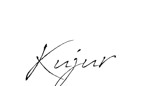 How to make Kujur signature? Antro_Vectra is a professional autograph style. Create handwritten signature for Kujur name. Kujur signature style 6 images and pictures png