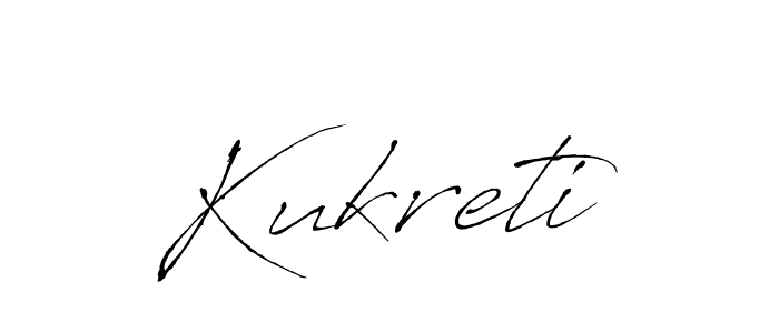 How to make Kukreti name signature. Use Antro_Vectra style for creating short signs online. This is the latest handwritten sign. Kukreti signature style 6 images and pictures png