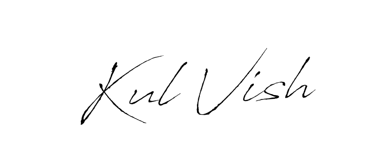 You can use this online signature creator to create a handwritten signature for the name Kul Vish. This is the best online autograph maker. Kul Vish signature style 6 images and pictures png