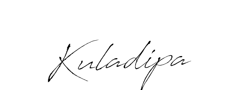 Use a signature maker to create a handwritten signature online. With this signature software, you can design (Antro_Vectra) your own signature for name Kuladipa. Kuladipa signature style 6 images and pictures png