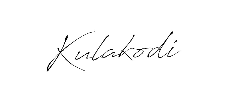 Design your own signature with our free online signature maker. With this signature software, you can create a handwritten (Antro_Vectra) signature for name Kulakodi. Kulakodi signature style 6 images and pictures png