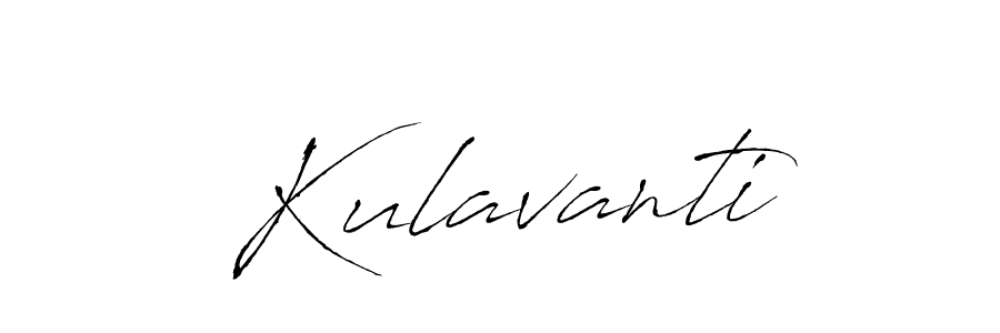 Design your own signature with our free online signature maker. With this signature software, you can create a handwritten (Antro_Vectra) signature for name Kulavanti. Kulavanti signature style 6 images and pictures png