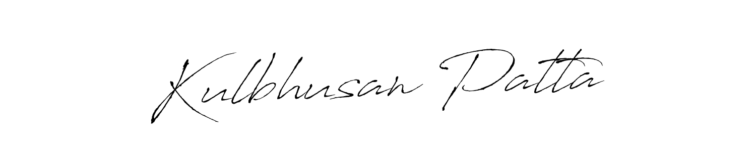 Kulbhusan Patta stylish signature style. Best Handwritten Sign (Antro_Vectra) for my name. Handwritten Signature Collection Ideas for my name Kulbhusan Patta. Kulbhusan Patta signature style 6 images and pictures png