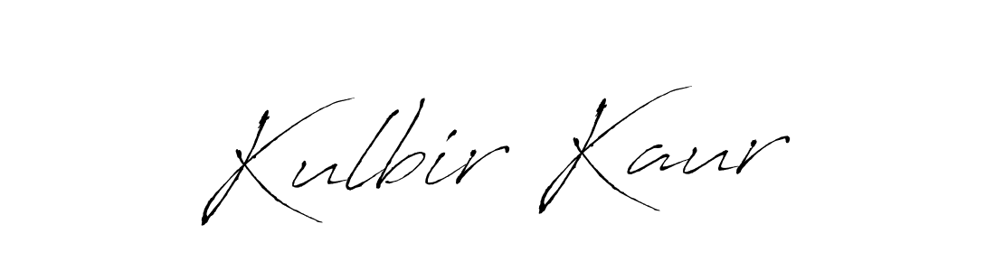 Kulbir Kaur stylish signature style. Best Handwritten Sign (Antro_Vectra) for my name. Handwritten Signature Collection Ideas for my name Kulbir Kaur. Kulbir Kaur signature style 6 images and pictures png