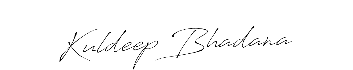 Make a short Kuldeep Bhadana signature style. Manage your documents anywhere anytime using Antro_Vectra. Create and add eSignatures, submit forms, share and send files easily. Kuldeep Bhadana signature style 6 images and pictures png