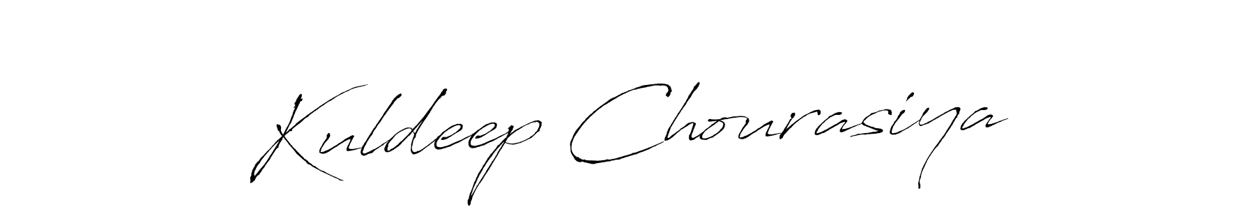 How to make Kuldeep Chourasiya signature? Antro_Vectra is a professional autograph style. Create handwritten signature for Kuldeep Chourasiya name. Kuldeep Chourasiya signature style 6 images and pictures png