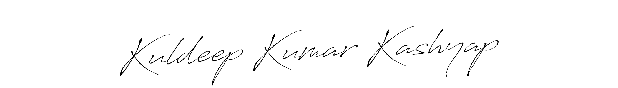 Make a short Kuldeep Kumar Kashyap signature style. Manage your documents anywhere anytime using Antro_Vectra. Create and add eSignatures, submit forms, share and send files easily. Kuldeep Kumar Kashyap signature style 6 images and pictures png