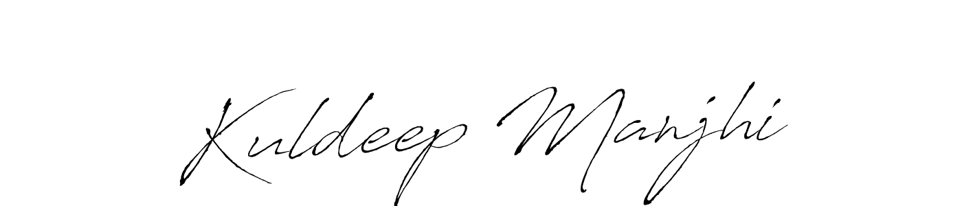 Create a beautiful signature design for name Kuldeep Manjhi. With this signature (Antro_Vectra) fonts, you can make a handwritten signature for free. Kuldeep Manjhi signature style 6 images and pictures png