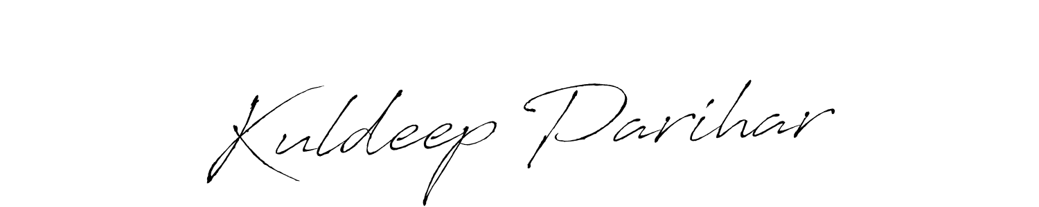 Antro_Vectra is a professional signature style that is perfect for those who want to add a touch of class to their signature. It is also a great choice for those who want to make their signature more unique. Get Kuldeep Parihar name to fancy signature for free. Kuldeep Parihar signature style 6 images and pictures png