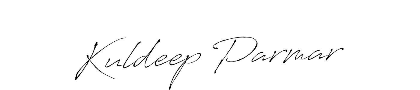How to make Kuldeep Parmar name signature. Use Antro_Vectra style for creating short signs online. This is the latest handwritten sign. Kuldeep Parmar signature style 6 images and pictures png