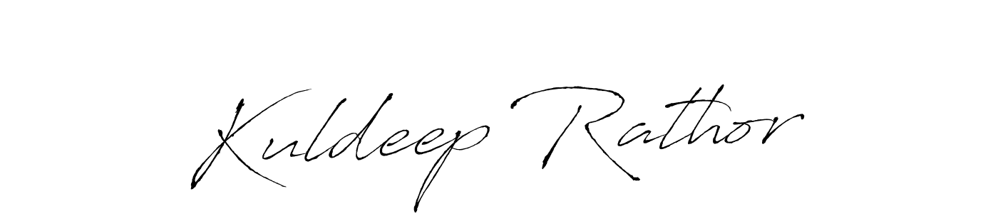 How to make Kuldeep Rathor name signature. Use Antro_Vectra style for creating short signs online. This is the latest handwritten sign. Kuldeep Rathor signature style 6 images and pictures png