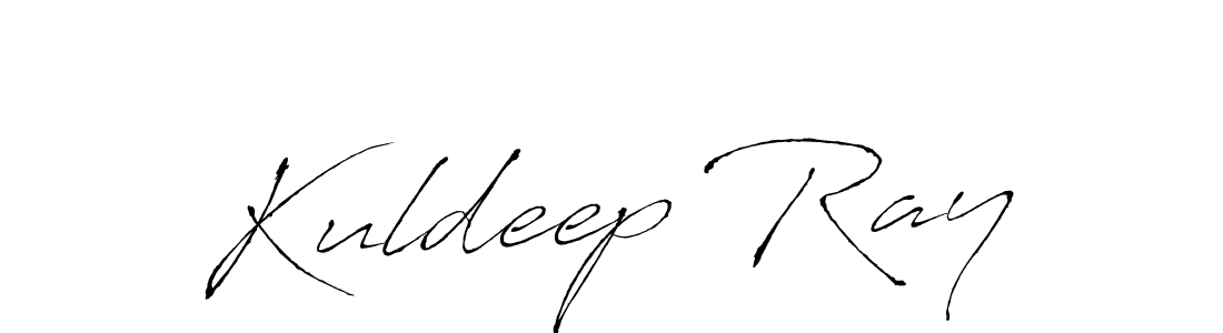 Make a beautiful signature design for name Kuldeep Ray. With this signature (Antro_Vectra) style, you can create a handwritten signature for free. Kuldeep Ray signature style 6 images and pictures png