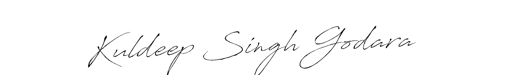 How to make Kuldeep Singh Godara name signature. Use Antro_Vectra style for creating short signs online. This is the latest handwritten sign. Kuldeep Singh Godara signature style 6 images and pictures png