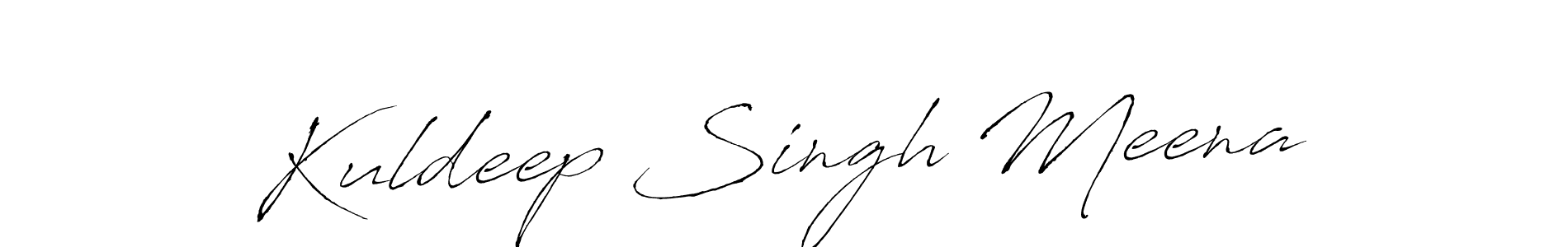 Make a beautiful signature design for name Kuldeep Singh Meena. With this signature (Antro_Vectra) style, you can create a handwritten signature for free. Kuldeep Singh Meena signature style 6 images and pictures png