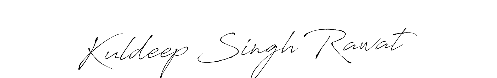 How to make Kuldeep Singh Rawat name signature. Use Antro_Vectra style for creating short signs online. This is the latest handwritten sign. Kuldeep Singh Rawat signature style 6 images and pictures png